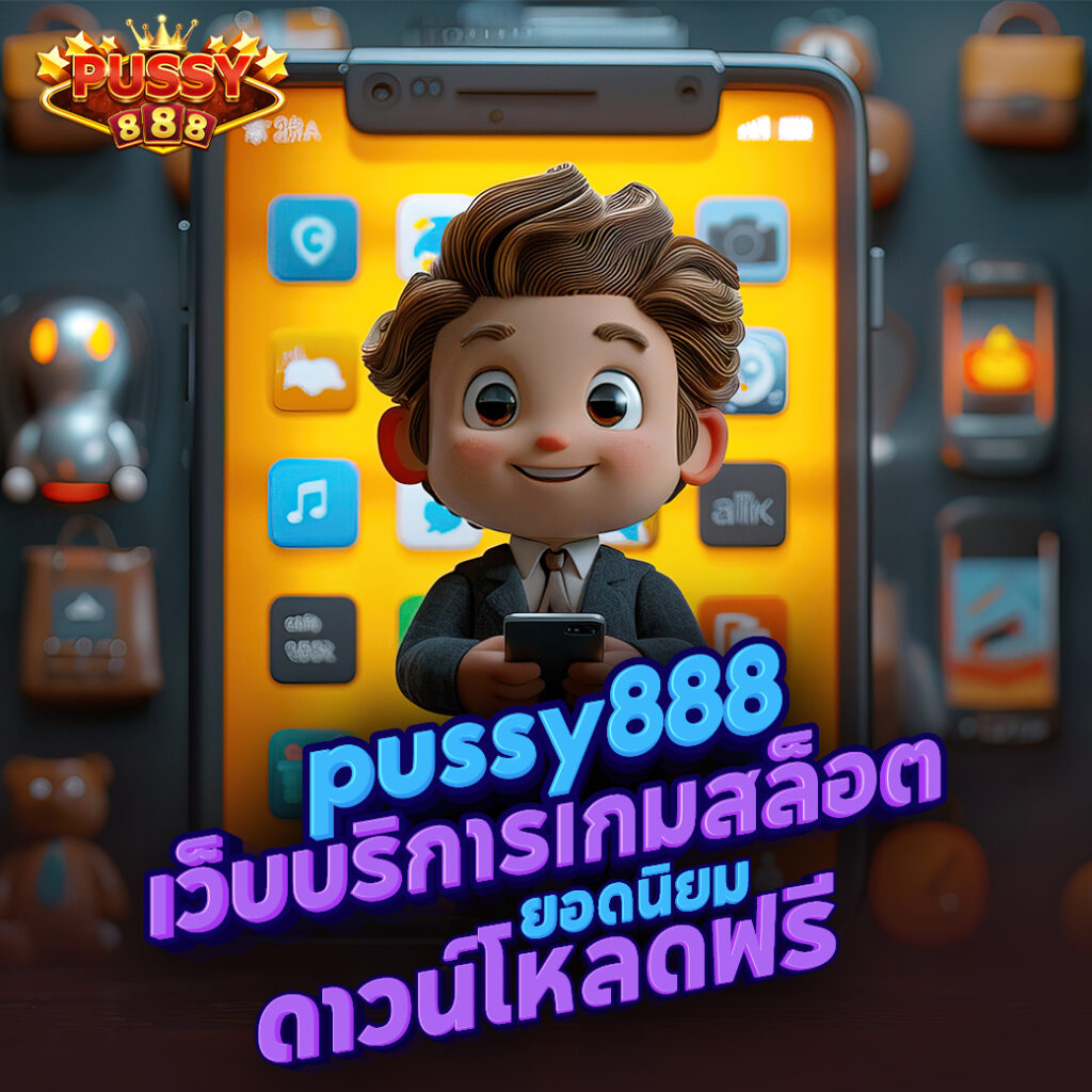 pussy888 ดาวน์โหลด สล็อตมือถือเล่นง่าย รองรับ Android และ iOS ครบทุกระบบ